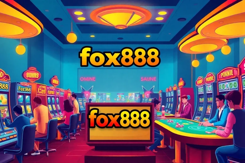 Engage with fox888's thrilling casino environment filled with lively games and players.