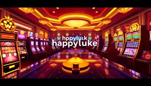 Players enjoying a vibrant experience at Happyluke online casino with engaging games.