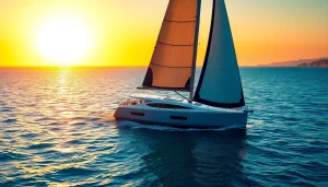 Sailing on a J88, a sleek 29-foot sailboat, the perfect blend of speed and family-friendly comfort.