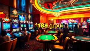 Explore exciting gaming experiences at https://f168.group/ with vibrant casino visuals.