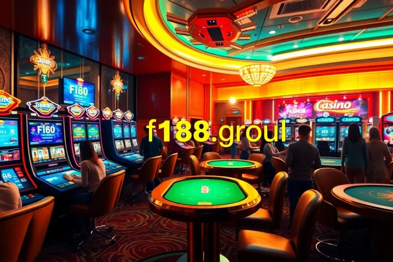 Explore exciting gaming experiences at https://f168.group/ with vibrant casino visuals.